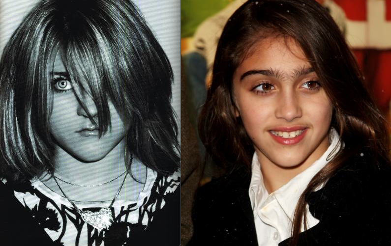 I found this photo of Francis Bean Cobain Daughter of Kurt and Courtney